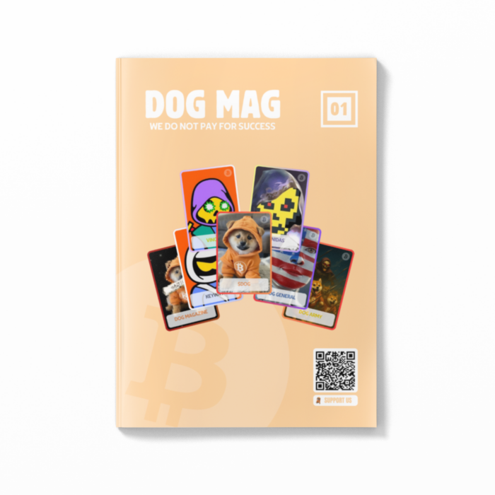 $DOG MAGAZINE – Physical Edition (+ 5 Ordinals Included)